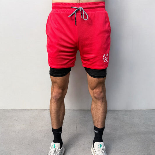 Short de sport 2en1